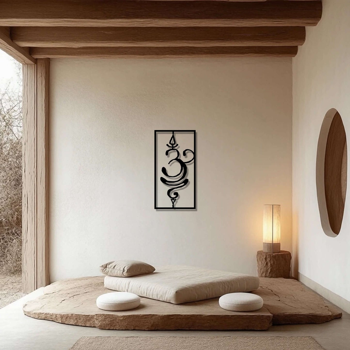 Spiritual wall art for Yoga room 