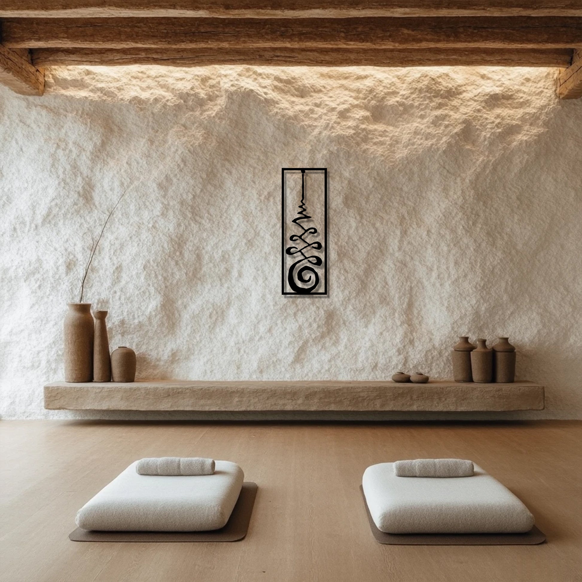 Spiritual Decor for Yoga Meditation room